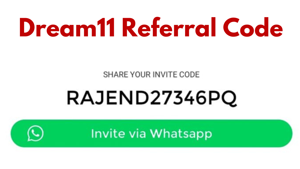 "Image of a Dream11 referral code: RAJEND27346PQ, promoting user sign-up and rewards for new players. " https://ahrefs.com/writing-tools/img-alt-text-generator#:~:text=Image%20of%20a%20Dream11%20referral%20code%3A%20RAJEND27346PQ%2C%20promoting%20user%20sign%2Dup%20and%20rewards%20for%20new%20players.